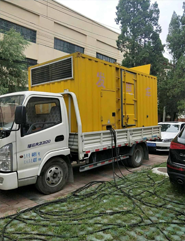 崇川发电车出租-柴油发电机组排烟系统设计要求及其考虑因素